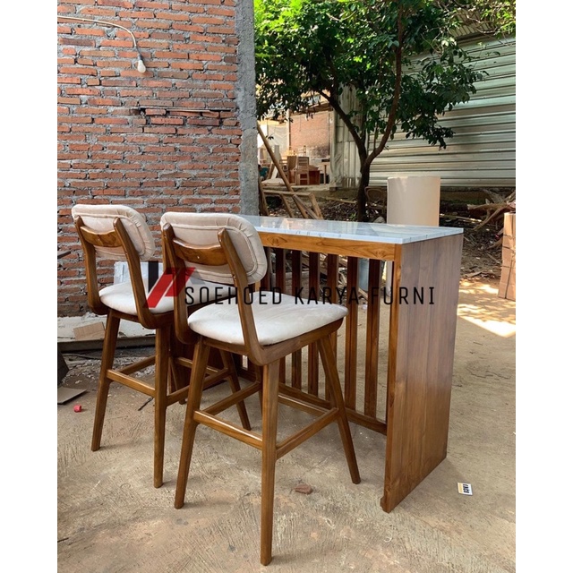 Mini Bar Set - Set Meja Kopi - Mini Bar Minimalis - Mini Bar - Meja Bar