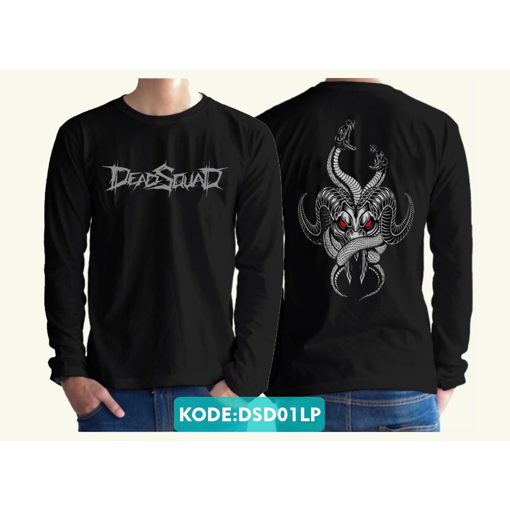 Kaos deadsquad snakegoat lengan panjang dsdLp