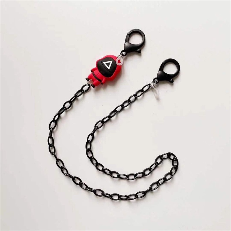 (Zomi) Tali Lanyard Kacamata / Earphone Motif Kartun Cumi Bahan Akrilik Gaya Korea