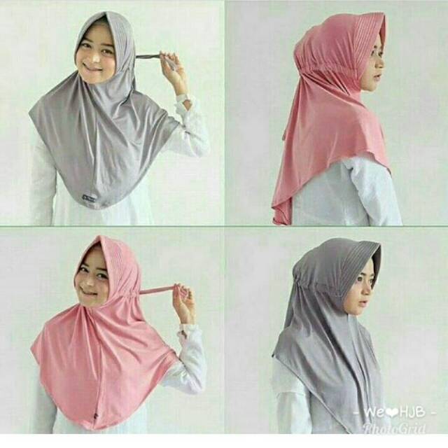 JILBAB SERUT POLOS SERPOL JERSEY POLOS