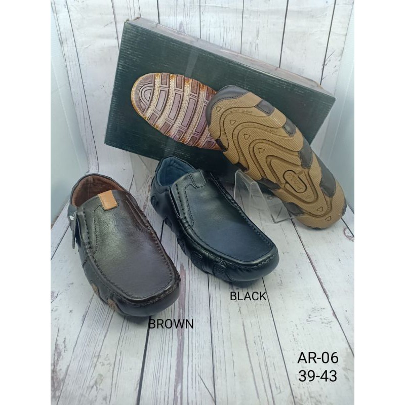 Sepatu kulit asli pria dr. Mocc AR 06