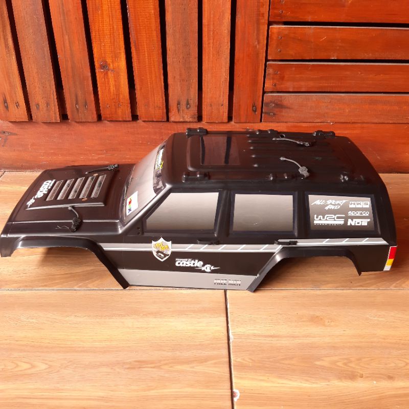 Body Lexan FS Racing Freemen Jeep Cherokee RC Adventure 1/10