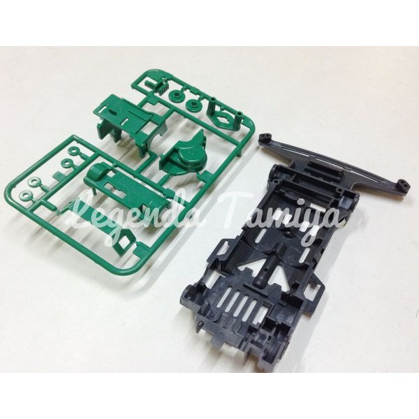 Chassis Super 1 / Super-1 Chassis / Chassis Original Tamiya Mini 4WD / Sasis / Chasis / Limited