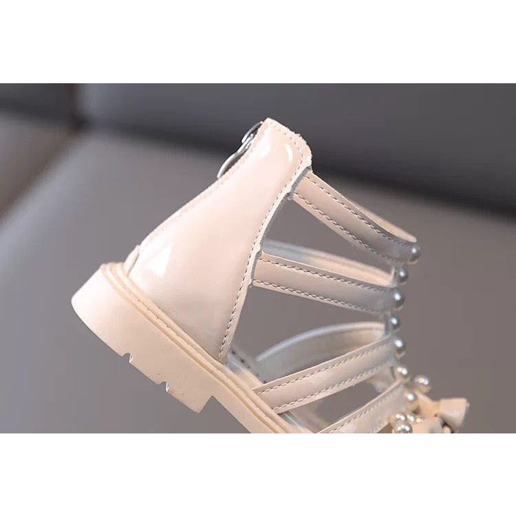 (LOLI-JKT) SP-Y59 SEPATU SANDAL  ANAK PITA MUTIARA SIZE 26-36