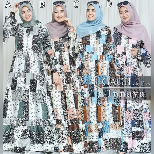 Gamis INNAYA Dress  Original by GAGIL FASHION