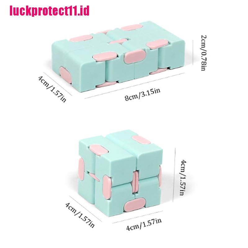 Lucktoy Edc Infinity Cube Ajaib Untuk Menghilangkan Stress / Gelisah