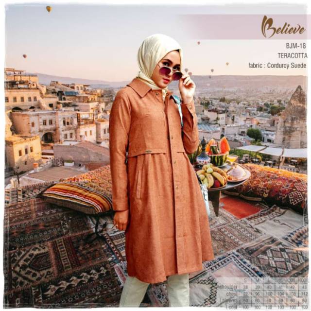 Jaket Muslim Believe BJM 18