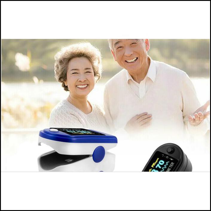 Kualitas Terbaik - Fingertip Pulse Oxymeter / Oximeter Spo2 Lv-80 Happy Hypoxia