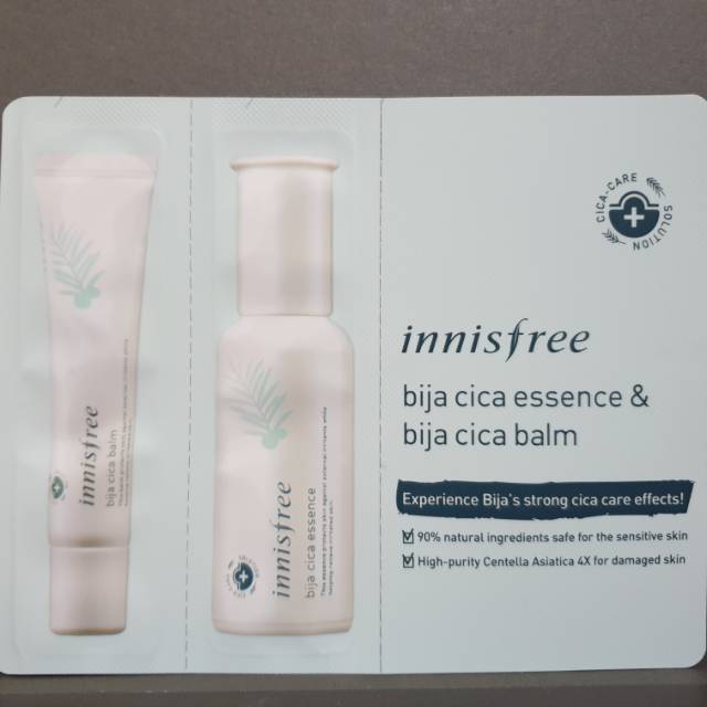 Innisfree Sample Size - Bija Cica Essence n Bija Cica Balm 1ml