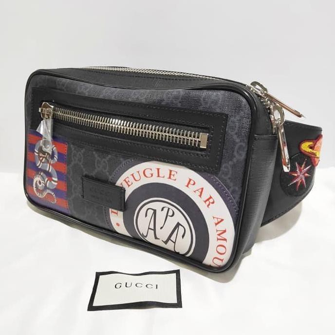 tas waist bag gucci original