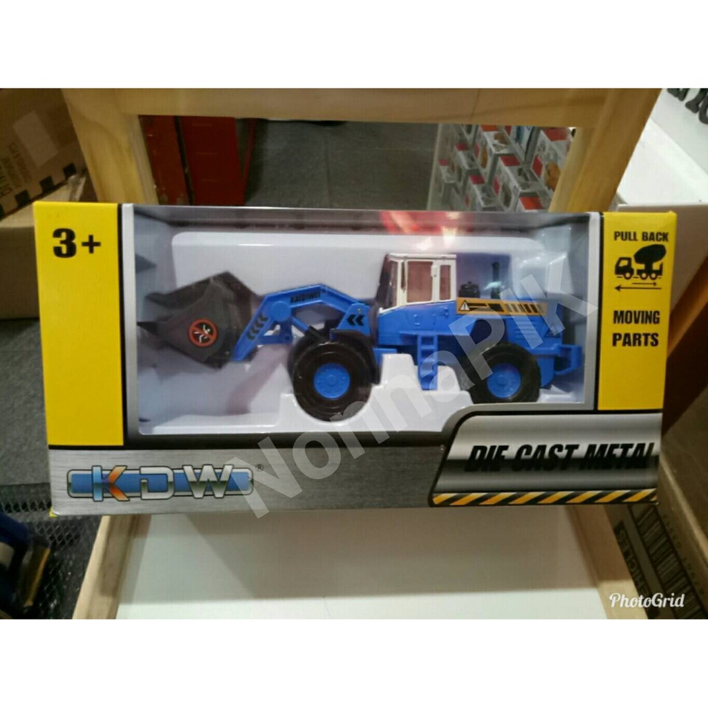 KDW Bulldozer biru