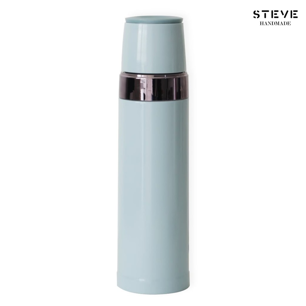 Botol minum stainless termos vacuum tumbler travel mug  TM0665 Blue