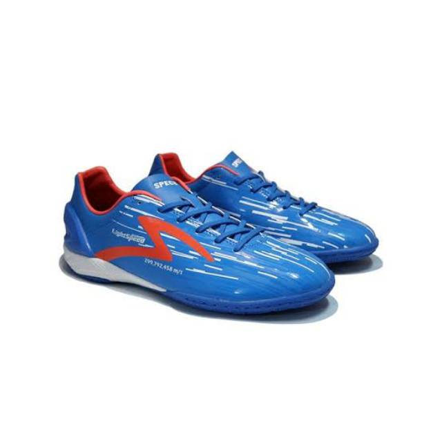 SEPATU SPECS ACCELERATOR LIGHT SPEED BLUE/ORANGE/WHITE ORIGINAL