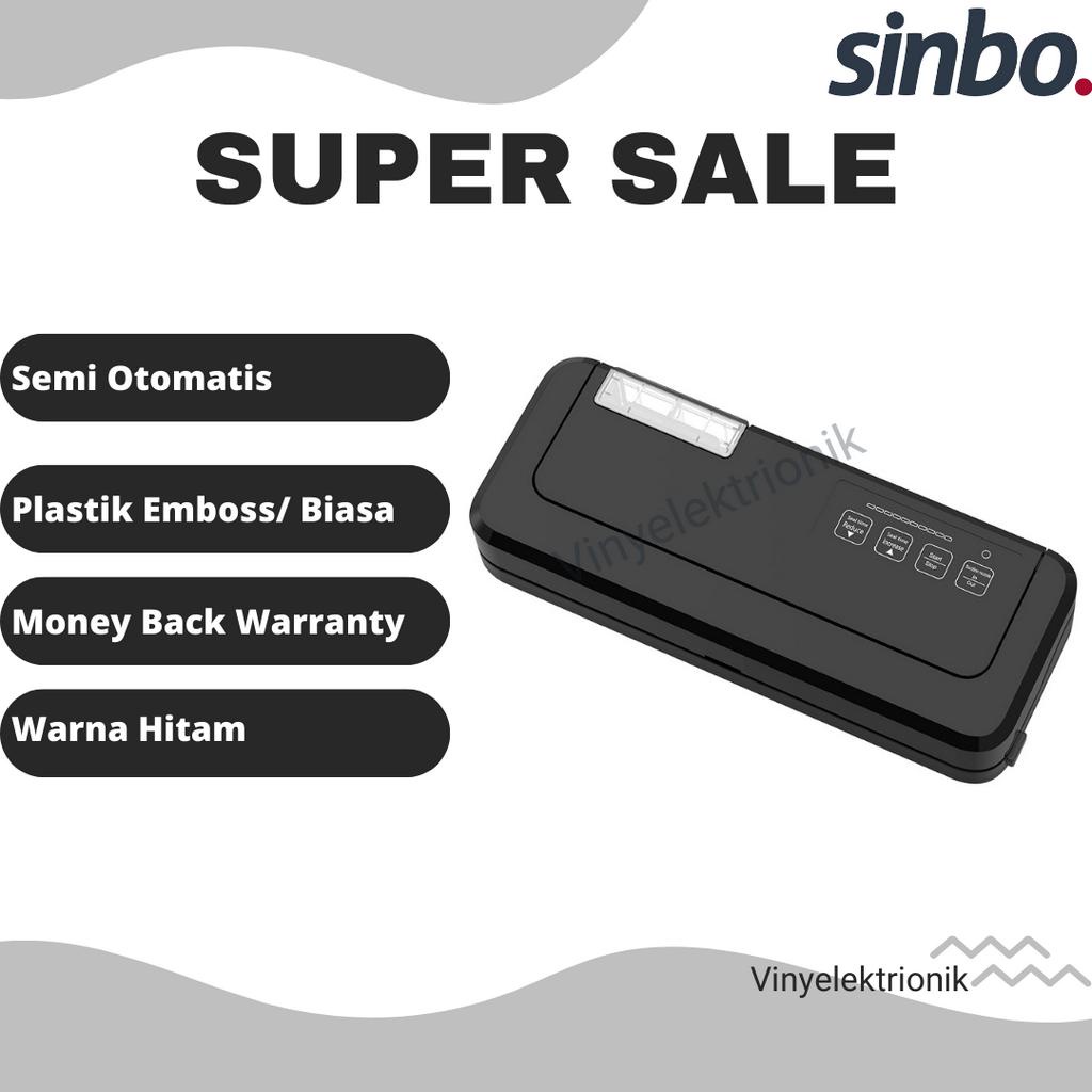 Vacum sealer sinbo makanan basah dan kering otomatis P290 Original DZ-290 / Sinbo Otomatis DZ290