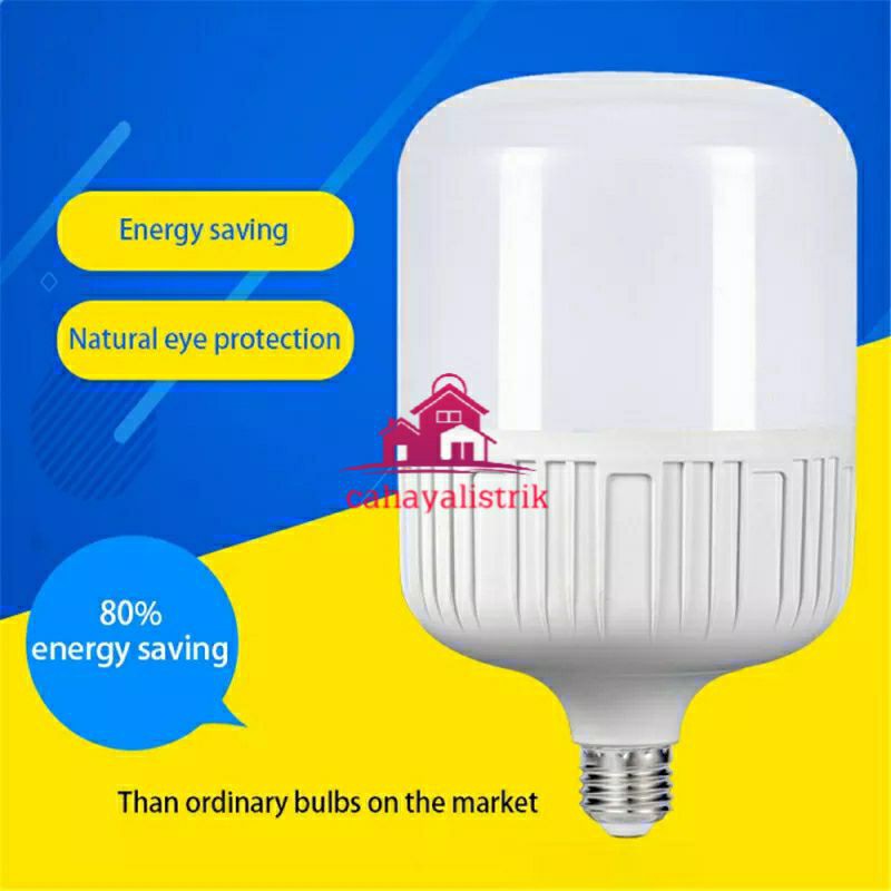 Lampu LED 5W 10W 20W 30W Bulb Jumbo Tabung 30W Kapsul Super Terang Putih