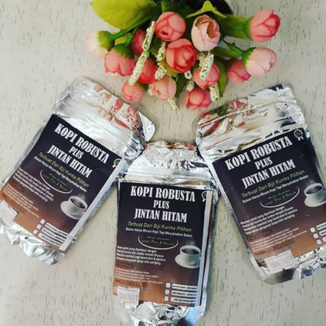 

Kopi Robusta plus jintan hitam