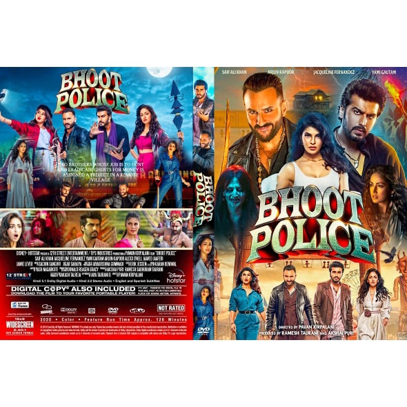 Jual Kaset Dvd Bollywood Terbaru 2021 Bhoot Police | Shopee Indonesia