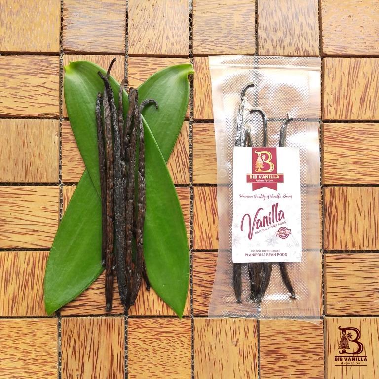 

Vanilla Beans / Biji Vanilla / Planifolia Indonesia Grade Fine 10 gram