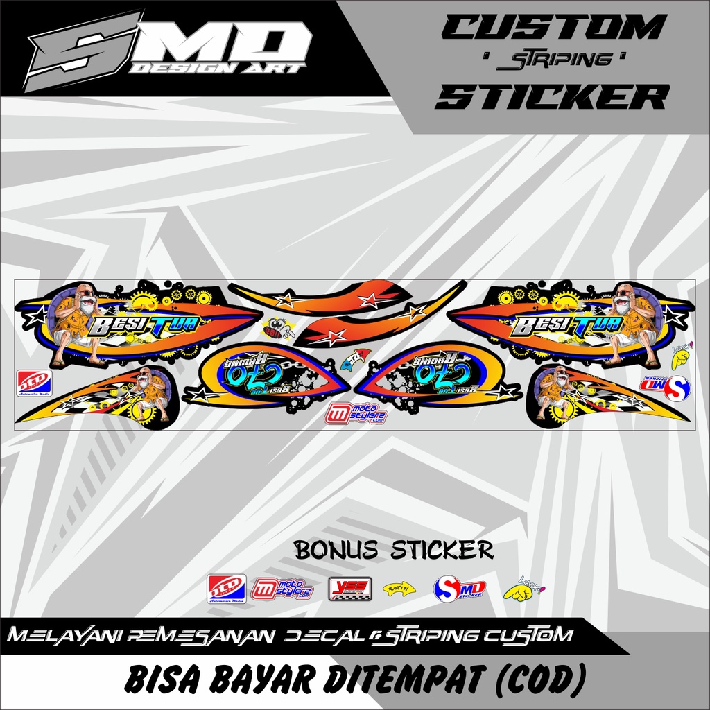 STRIPING C70 RACING THAILOOK BESI TUA RACING TERBARU