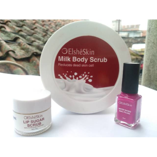 Elsheskin Milk Body Scrub | Elsheskin Nail Polis   h
