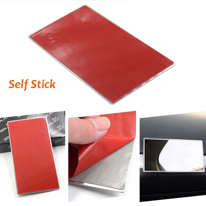 Cermin Sunvisor Interior Mobil Portable Car Makeup Sun-Shading Kosmetik Mirror Auto Sun-Shading Visor HD Cermin Vanity Mirror Universal Perekat Stainless Steel Belakang
