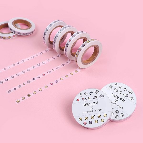 

Rihoon Masking Tape - Emoji