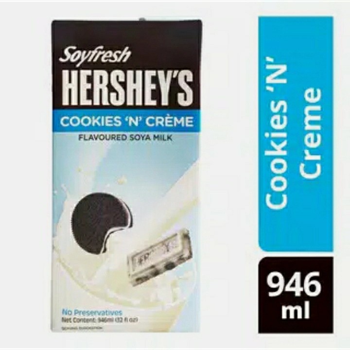 

Soyfresh Hershey Cookies Cream 946 mL