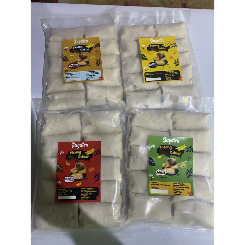 

Gayatriku Pisang Coklat Aneka Rasa Premium Taste