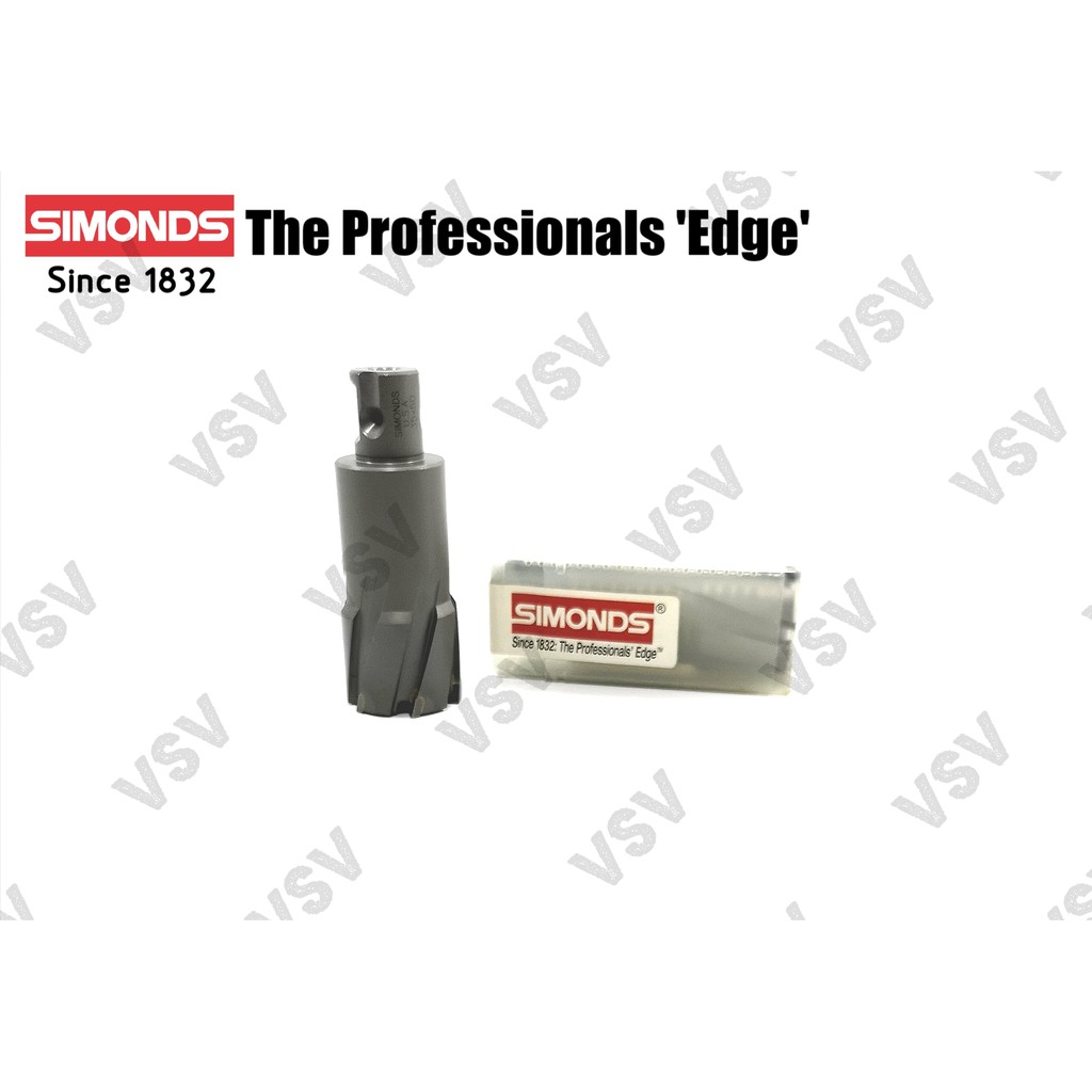 SIMONDS Annular Cutter 35mm Mata Bor Jet Broach Holesaw Bor Magnet