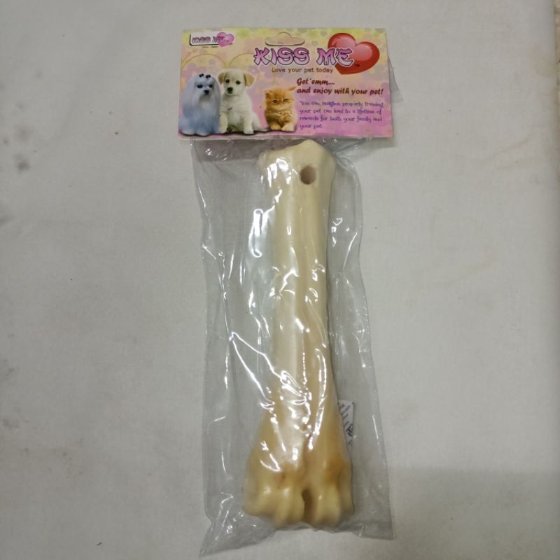 Tulang Gigitan Anjing - KissMe Calcium Bone 11&quot; isi 1 Km543