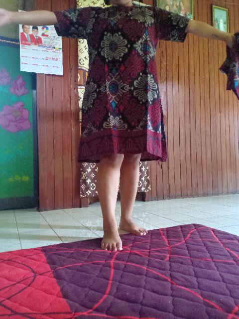 Batik Couple Sarimbit Gamis Keluarga Ndoro Ayu - Deswita - 2439