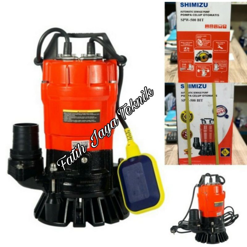 Pompa Celup Air Kotor Shimizu SPW500 Bit Pompa Air Celup Otomatis