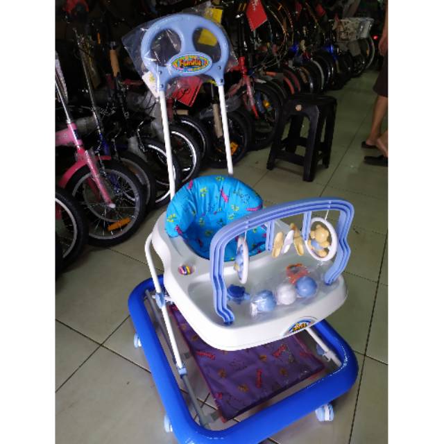 Baby Walker Family Mainan Gantung Dorongan