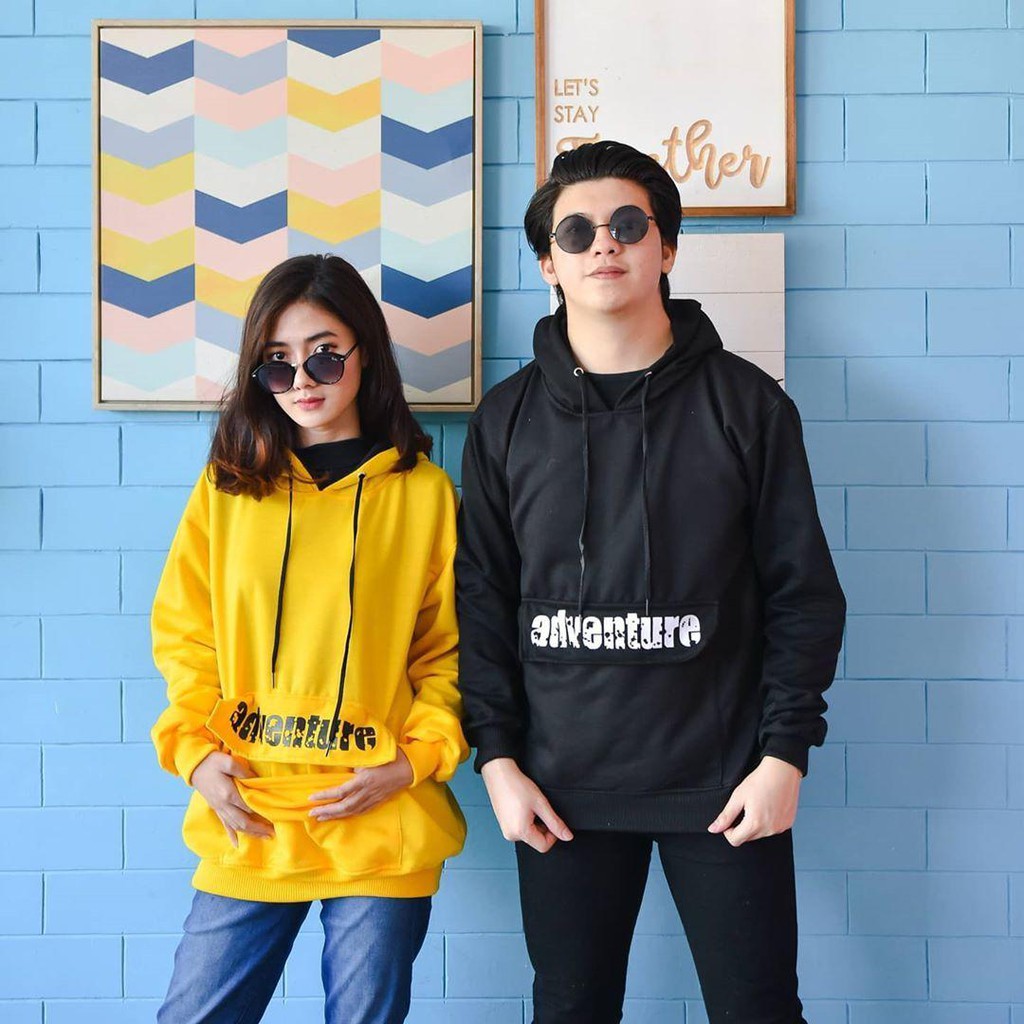 Nara Grosir - Adventure Hoodie l Sweater Pria dan Wanita