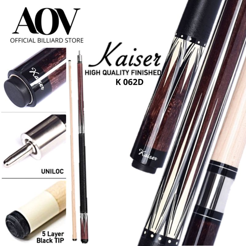 STIK BILLIARD KAISER CUE K-062D