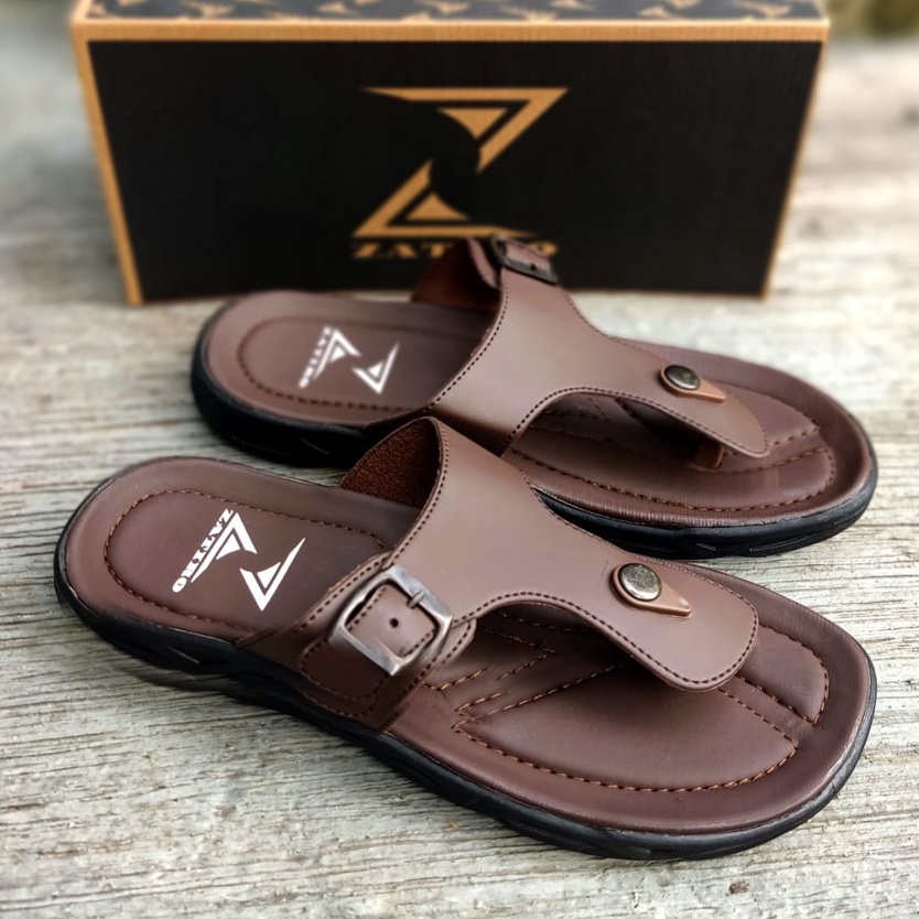 Promo  Cuci Gudang murah lebay sendal jepit cassual murah style modis dan kekinian sandal brown original pria wanita terlaris