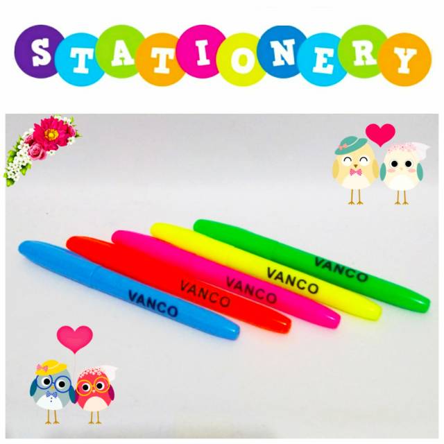 

Stabilo Highlighter Vanco Murah Harga Satuan