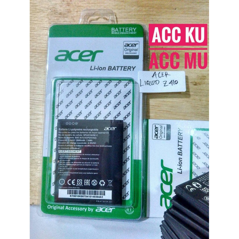 BATTERY ACER Z410 Z320 BATERAI ACER BAT-A11 Z330 HIGH QUALITY
