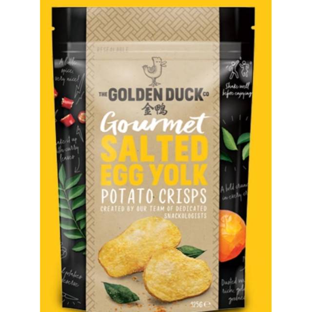 

Golden Duck Salted Egg Yolk Potato Crisp