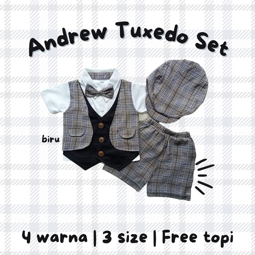 GROSIR ANDREW TUXEDO SET