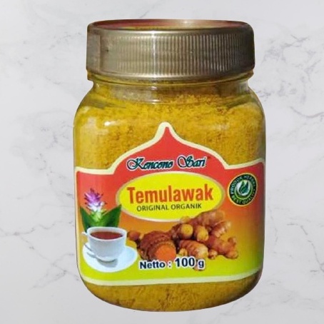 

Jamu Temulawak Original Organik Kencono Sari 100 gr 100% Dijamin