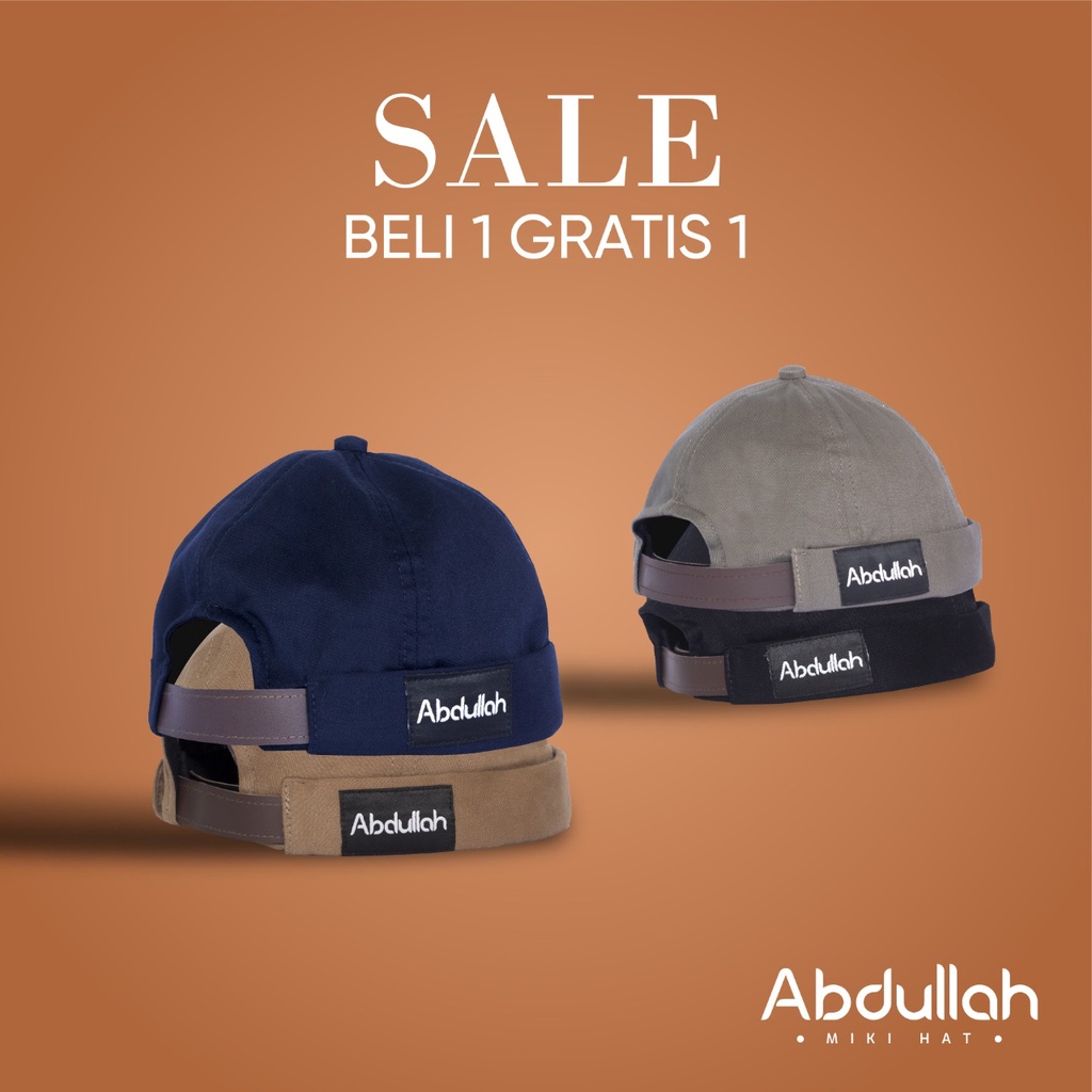 Peci Abdullah Miki Hatt Beli 1 Gratis 1