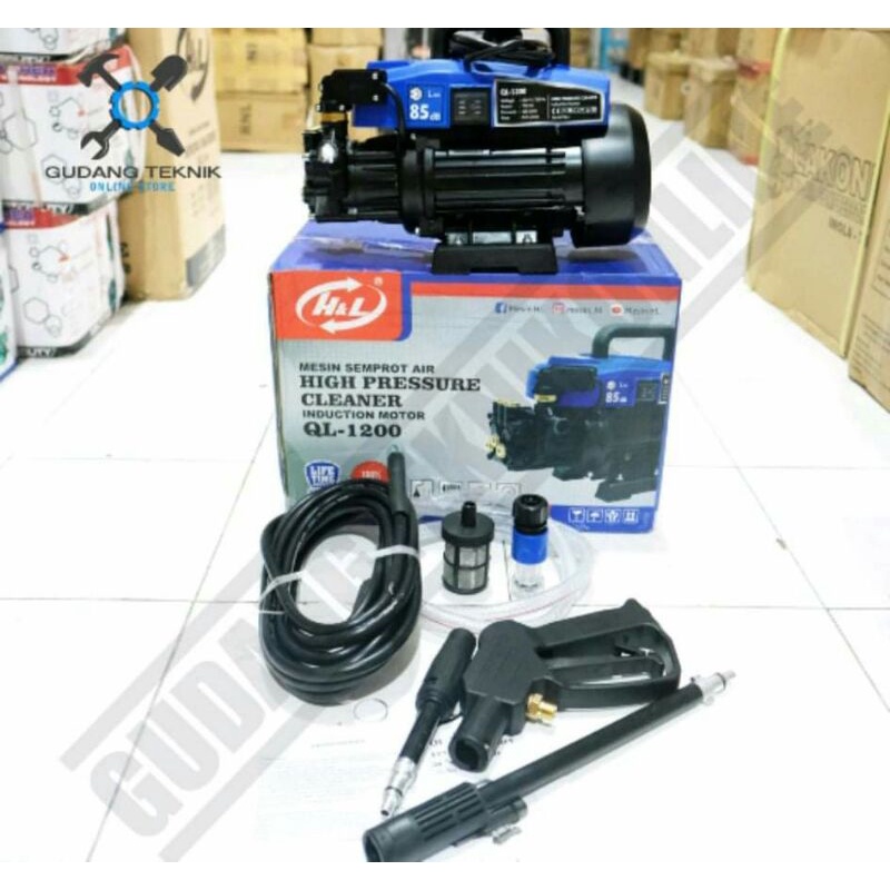 Alat Cuci Steam Mobil Motor H&L QL-1200 - Jet Cleaner H&L QL 1200 murah dan berkualitas