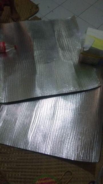 Stok Ready Peredam Panas Alumunium Foil Universal 1m X 1m Terakhir