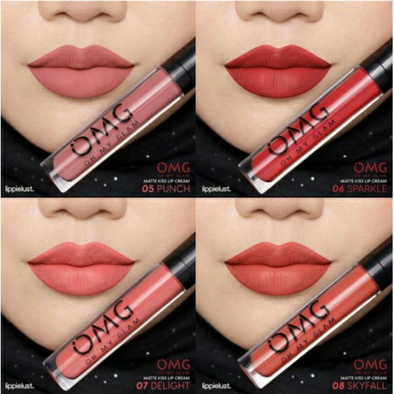 [OMG] OH MY GLAM LIP CREAM MATTE  / LIP MATTE VIRAL / LIP CREAM OMBRE NEW