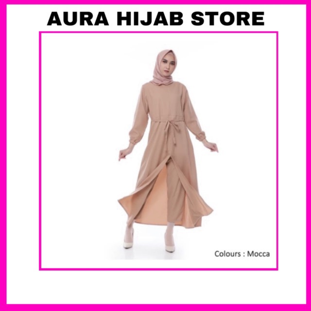 Setelan Muslim Wanita  Tania Set Busui  Set Moscrepe setelan busui