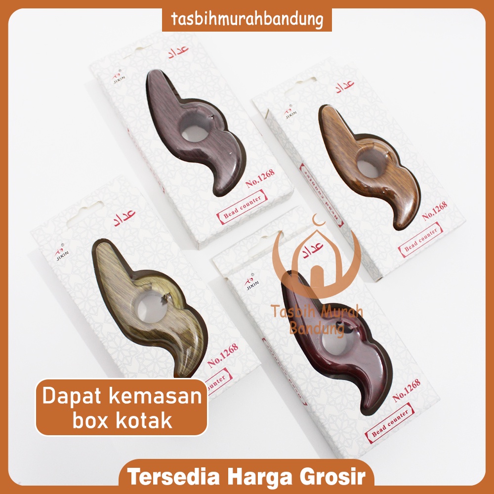 Tasbih Digital Kayu Gulir Merek Jixin