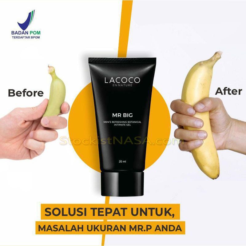 Lacoco Mr Big Original (Pembesar Mr. P Preksi Tahan Lama & Panjang Asli Nasa