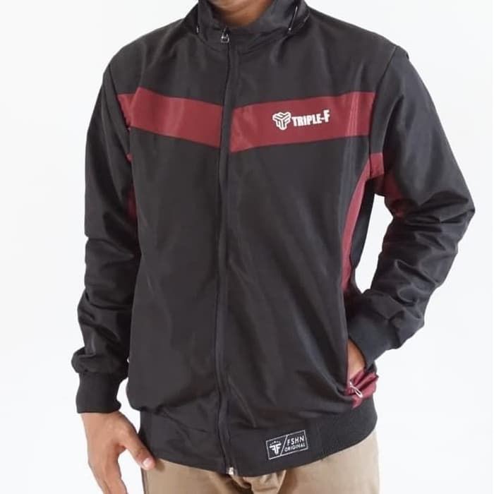 NEW 2020, JAKET BIG SIZE HARRINGTON OUTDOOR CROWN SERIES ORIGINAL / JAKET TASLAN MILKY WATERPROOF