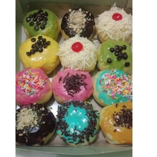 

donat warna warni